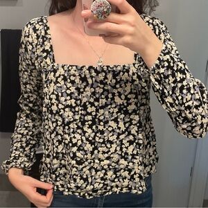 Billabong floral blouse